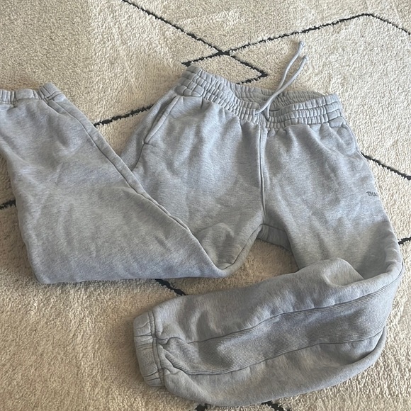 Aritzia Pants - aritzia tna cozy af fleece pant xs grey